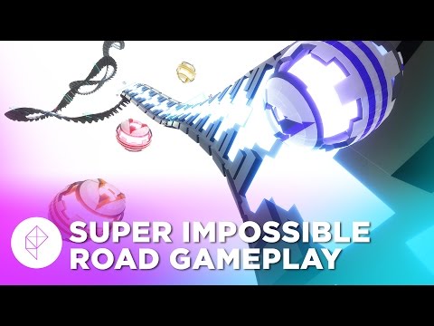 Super Impossible Road Gameplay — Futuristic PS4 Racing Game - YouTube