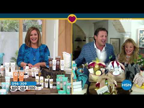 Perlier Blue Jasmine 4piece Set with Tote