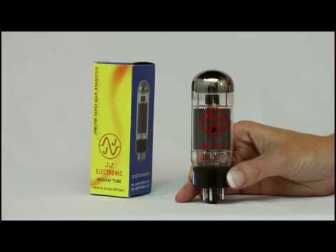 JJ Electronic EL34 Power Tube Apex Matched Quad 2010s - Clear Glass / Black Base image 3