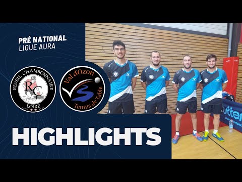 Val d'ozon 1 - Réveil Chambonnaire TT 1 | 23/09/2023 | PN AURA | Tennis de table