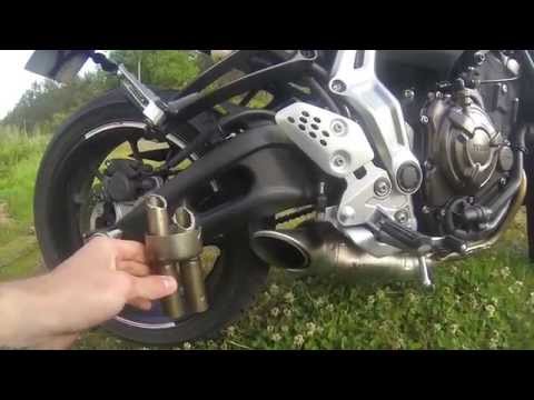 comment demonter chicane akrapovic