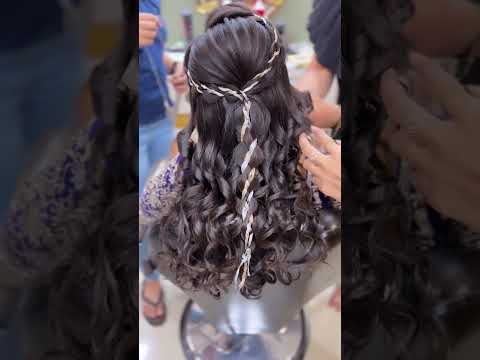 New Bridal Makeup & Hairstyle Look 2023 #reels #Shorts #instagram #Bride #mua #makeup #hairstyle