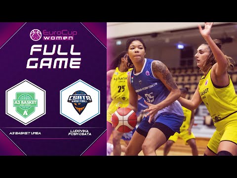 A3 Basket Umea v Ludovika-FCSM Csata | Full Game - EuroCup Women 2021-22 Qualifiers 2nd leg