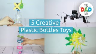 5 Creative Ideas How to ReUse Plastic Bottles As Kids Toys | Easy Recycling Crafts