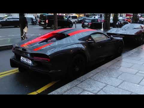 KHK's Hypercars : Countach LPI800, Chiron Super Sport 300+ and Speedtail in Paris !