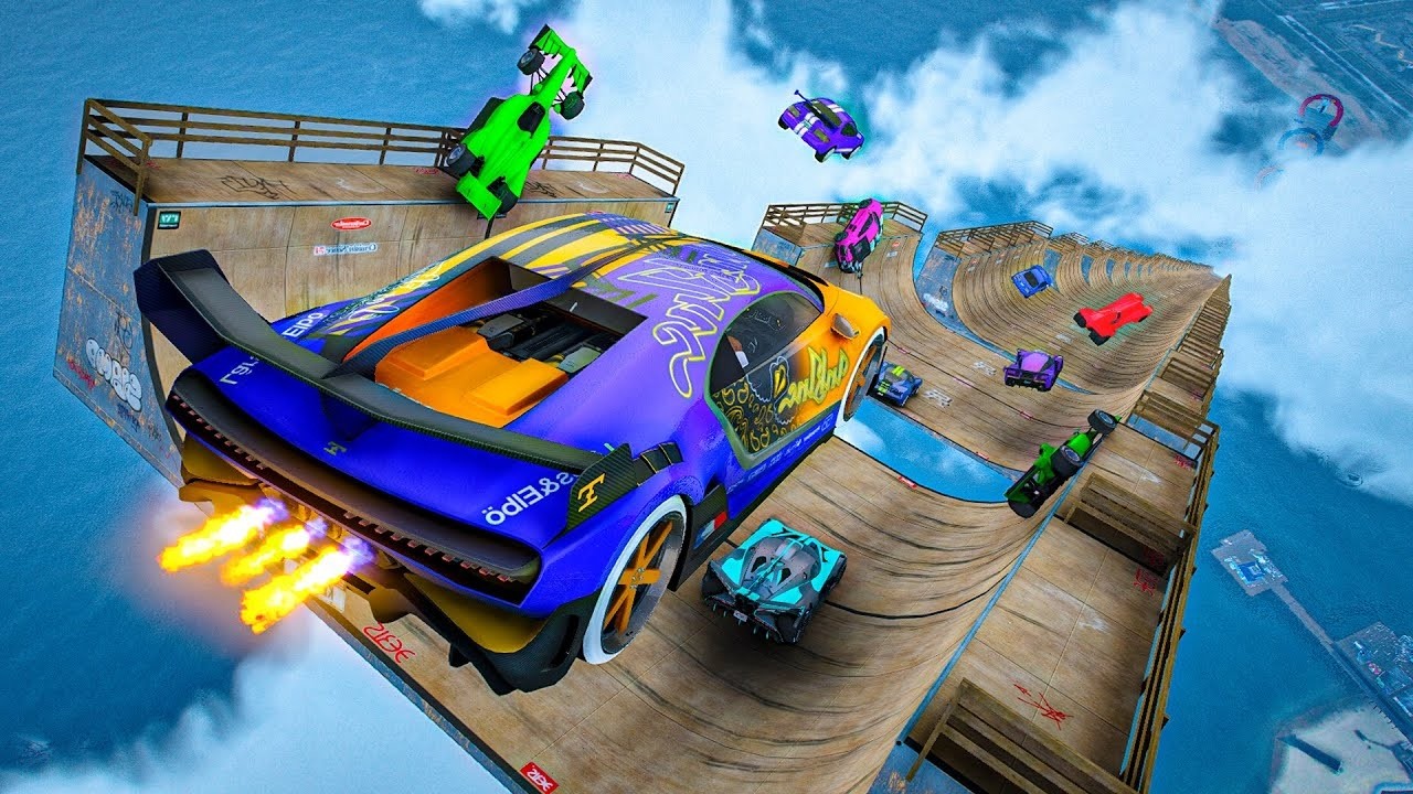 LA MEGA RAMPA MAS DIFICIL DE GTA 5 ONLINE