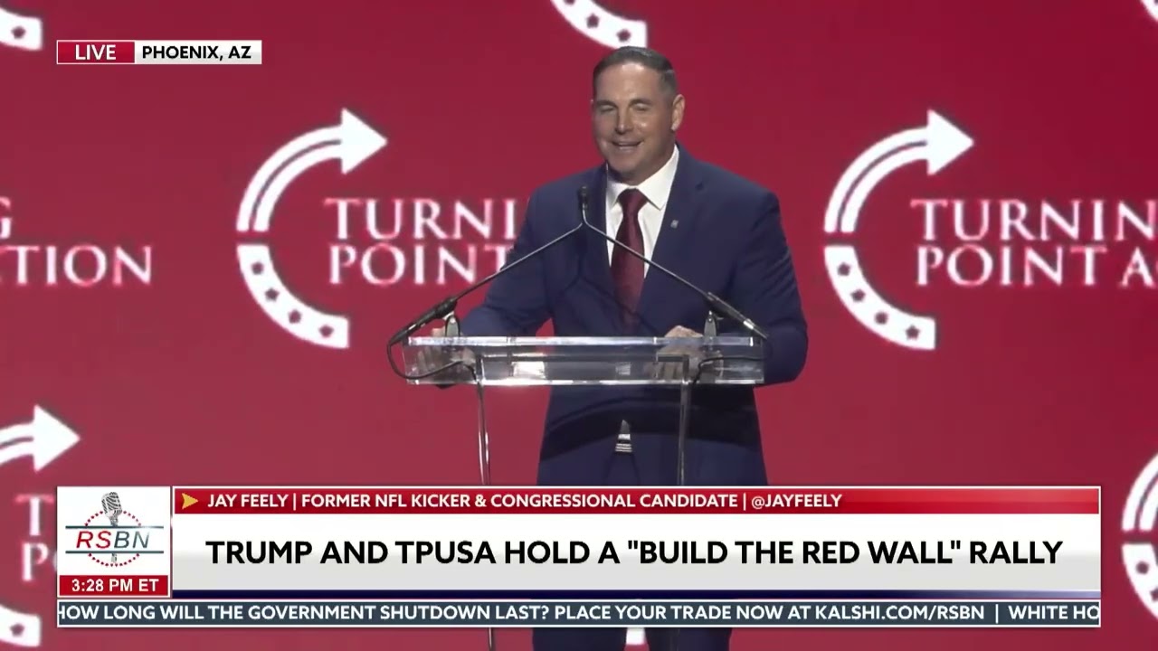 FULL SPEECH: Congressional Candidate Jay Feely on the Importance of Winning the House - 04/17/26