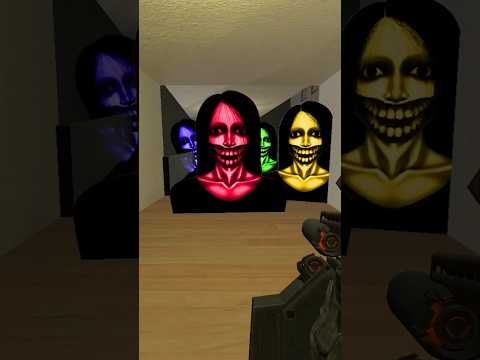 Destroying Scary Kuchisake Onna Colorful In Hotel - Hagmod #124