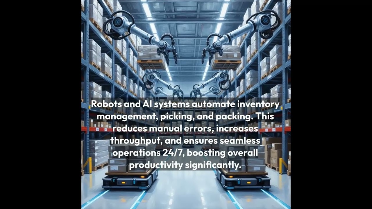 AI is revolutionizing logistics! See how AI transforms shipping efficiency & speed. Watch now!
