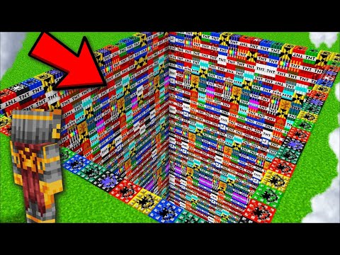 Minecraft DON'T GO INSIDE THIS TNT HOLE MOD / INSTANTLY DIE IF YOU FALL !! Minecraft Mods