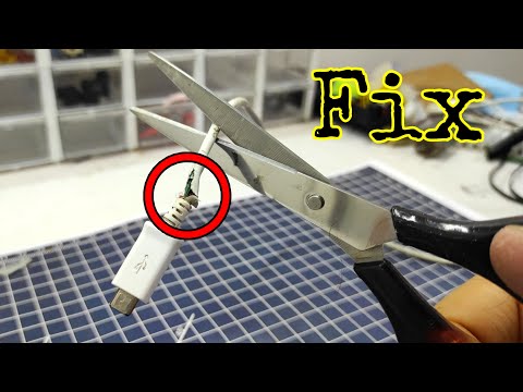 BEST WAY TO FIX AND REPAIR CHARGER CABLE  (repair any type of charger cable )