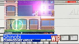 Commodore Amiga -=Shinobi=- WIP tech demo