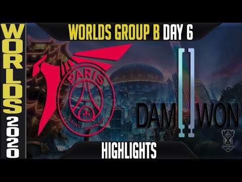 PSG vs DWG Highlights | Worlds 2020 Group B Day 6 LoL World Championship PSG Talon vs Damwon Gaming