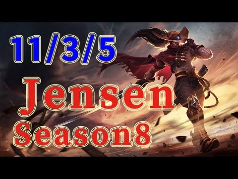 C9 Jensen Yasuo MID vs Vladimir Patch 8.11