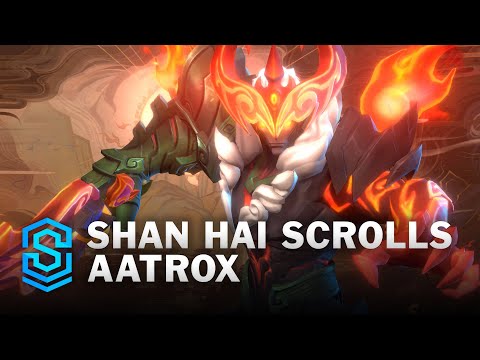 Shan Hai Scrolls Aatrox Wild Rift Skin Spotlight