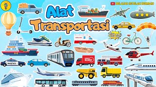 Download lagu Learning to Recognize the Names of Means of Transportation for Early Childhood || Vehicle Names mp3