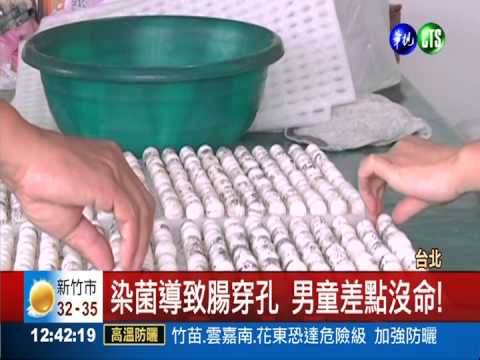 連殼吞下鱉蛋 男童腸穿孔險沒命