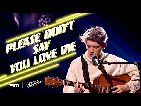 Robin - 'Please Don't Say You Love Me' | The Knockouts | The Voice van Vlaanderen | VTM