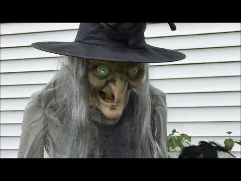 Lunging Haggard Witch (Seasonal Visions) | Animated Halloween Decoration
