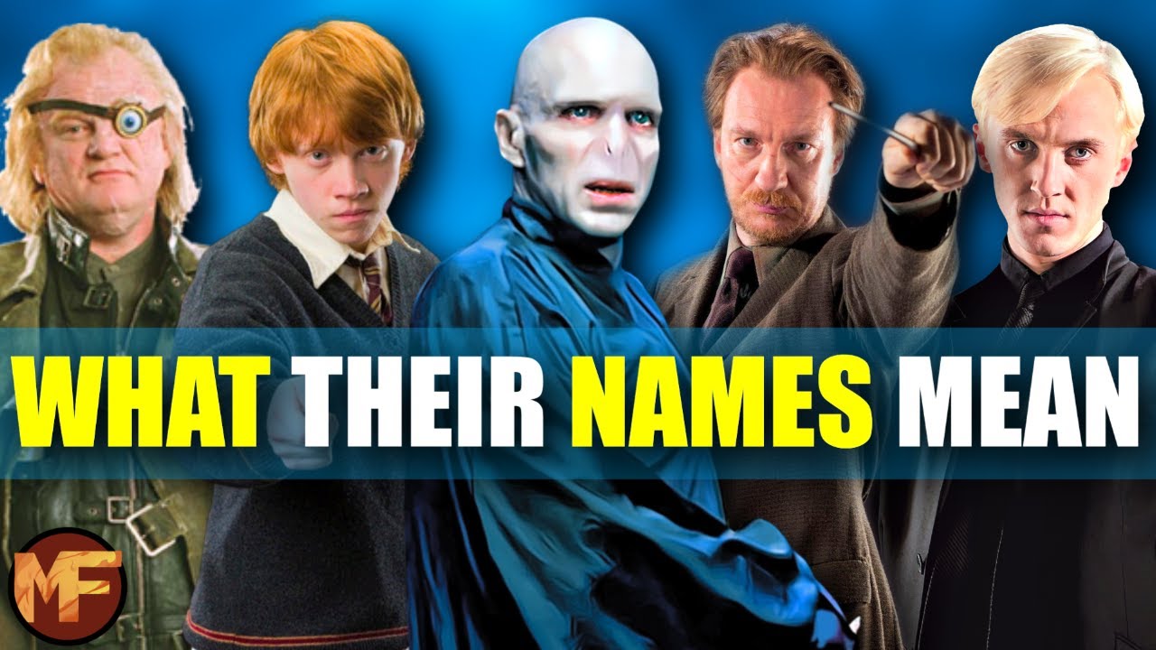The Deeper Meaning Behind Harry Potter Names