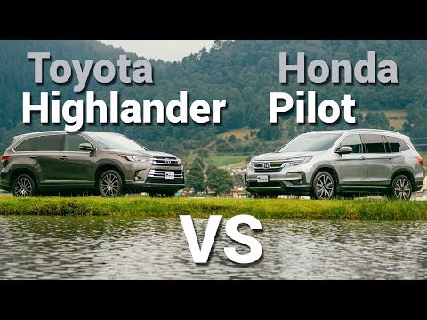 Toyota Highlander VS Honda Pilot - Frente a Frente
