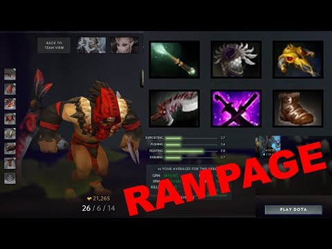 Bloodseeker Rampage - Dota 2 - Patch 7.15