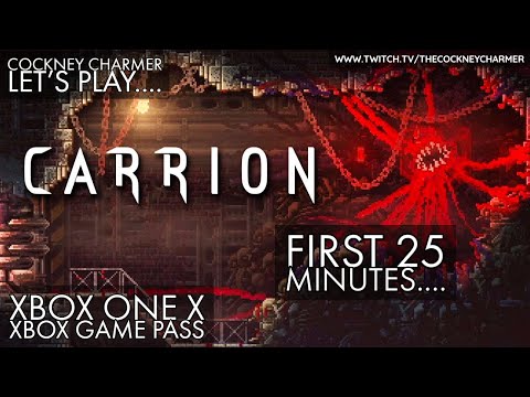 CARRION: First 25 Minutes Gameplay │Xbox One X │Xbox Game Pass │