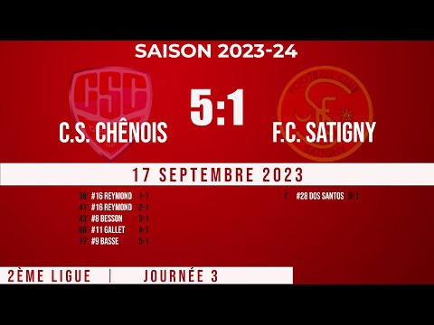 C.S. Chênois 2 - F.C. Satigny 1 [17.09.2023]
