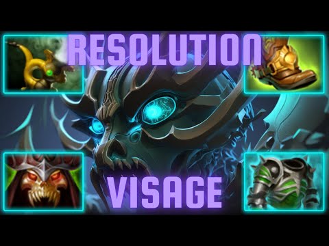 RESOLUTION | Visage - 14 Kills & 17 Assists - Offlane Pro Gameplay