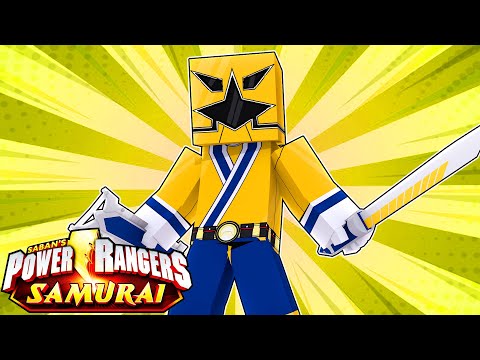 Minecraft: RANGER DOURADO APARECEU ! - POWER RANGERS SAMURAI Ep.08 ‹‹ P3DRU ››