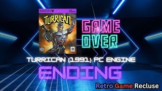 Turrican (1991) PC Engine Turbografx ending [Retro Gaming]
