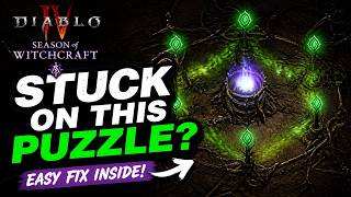 Diablo 4 Poison in the Roots Puzzle - Season of Witchcraft