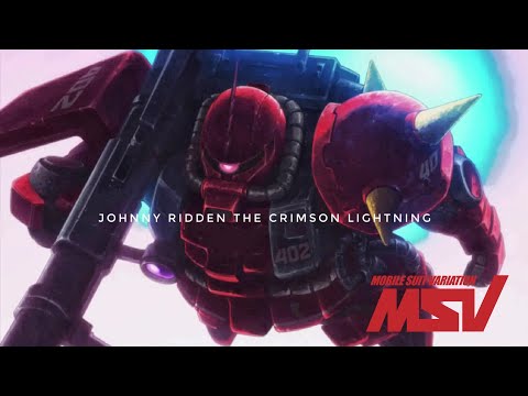Johnny Ridden AKA Crimson Lightning | Mobile Suit Gundam: U.C. Engage