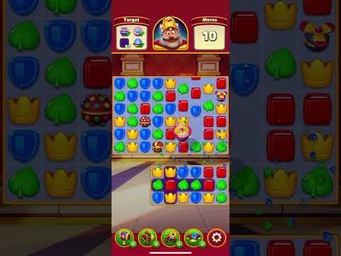 Level 5225 in Royal Match with boosters