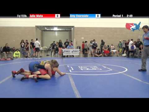 FILA Junior 51 kg / 112.25 lbs. - Julie Mata vs. Amy Fearnside