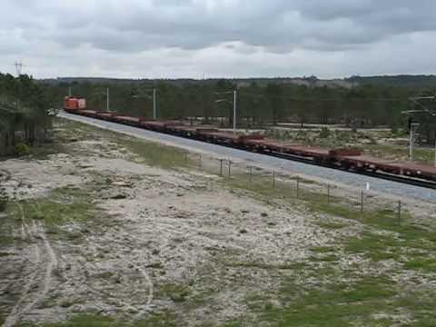 CP MLW 1566 + Comboio Siderurgico Vazio