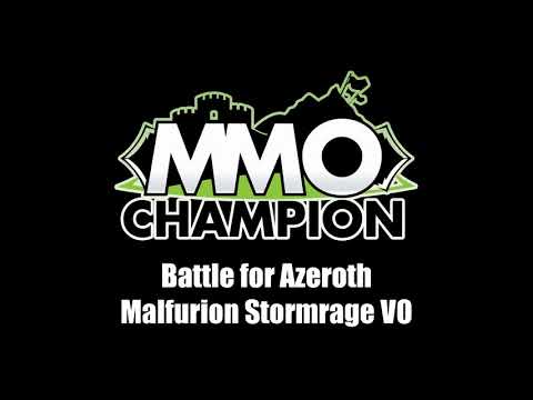 Patch 8.1.5 - Malfurion Stormrage VO