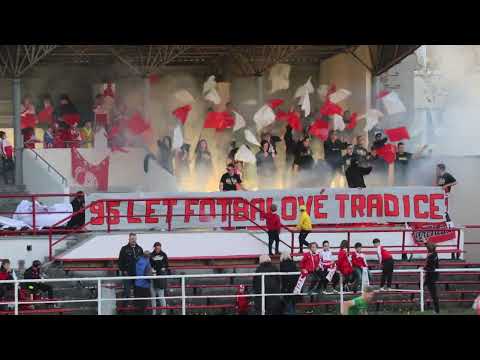 FC Slavia Karlovy Vary - FK Baník Sokolov - Pyro 4