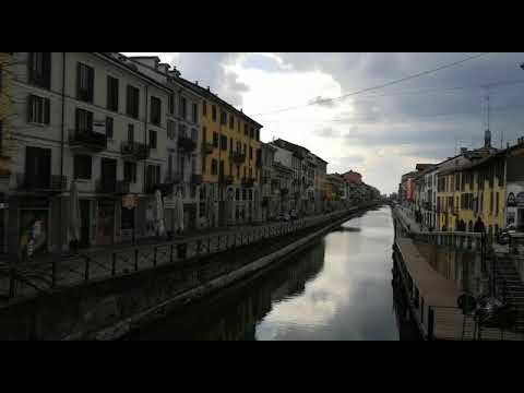 Coronavirus Milano Navigli 15 marzo 2020