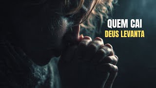 QUEM CAI, DEUS LEVANTA | Louvor Gospel (Inspiração Aline Barros)