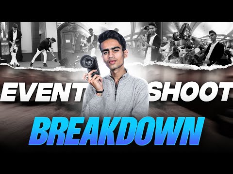 How to Shoot a Corporate Event Like a Movie | FULL CINEMATIC GUIDe