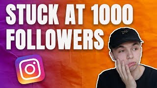 INSTAGRAM PLATEAU - WHAT TO DO IF YOU ARE STUCK ON INSTAGRAM
