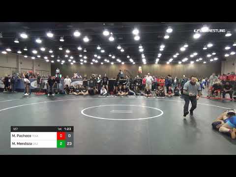 127 Lbs Rr Rnd 2 Miriam Pacheco Texas C Vs Melanie Mendoza California Blue