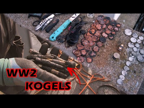 KOGELS GEVONDEN uit de 2E WERELDOORLOG (Magneetvissen)