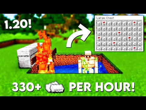 Unbelievably Easy Iron Farm in Minecraft! 😮