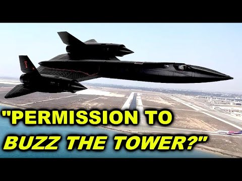 The SR-71 "Buzzing the tower"  story you probably never heard before