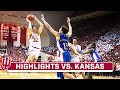 Kansas at Indiana | Highlights | Big Ten Men's Basketball | Dec.16, 2023