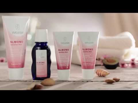 Weleda migdolų raminamasis veido aliejus moterims, 50 ml video