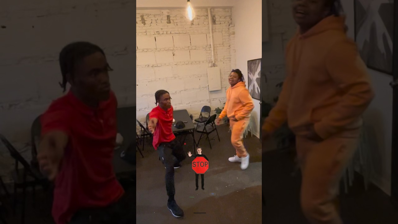 *Shadow Box Trend Street Edition🥊🛑* Made Him Leave🤣 #memes