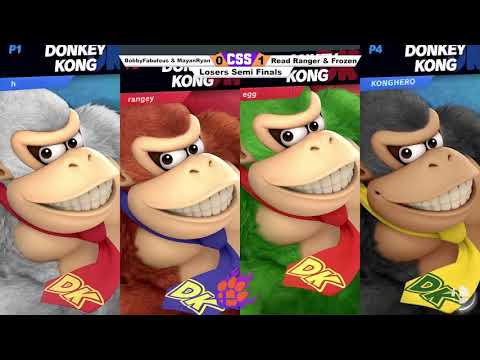 CSS 32 Doubles - LS - BobbyFabulous & MayanRyan (DK/DK) vs. Frozen & ReadRanger (DK/DK) - SSBU